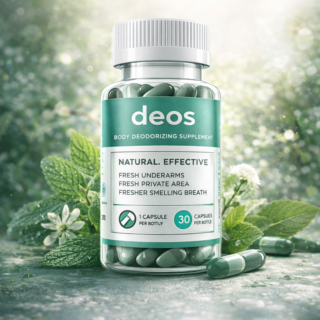 DEOS 30 Caps – Control del olores corporales