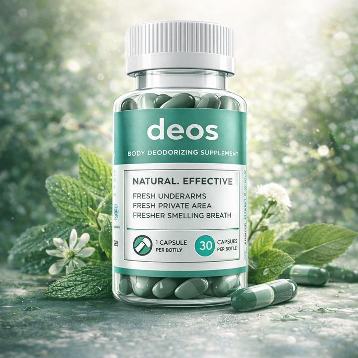 DEOS 30 Caps – Control del olores corporales